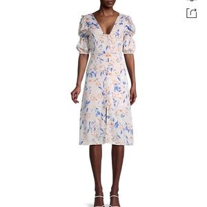 BCBGeneration flower tapioca dress